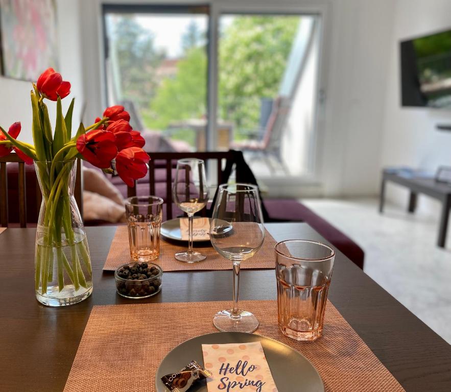 Lilie Appartement in Hévíz mit Tiefgarage, new and modern